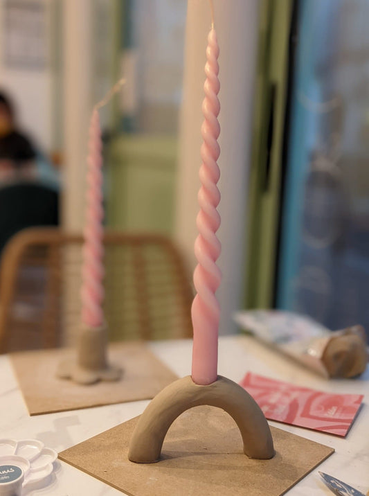 Box modelage bougeoir en duo ❤️