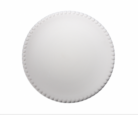 Céramique à décorer - Plat perle