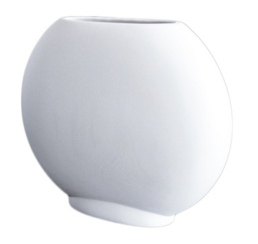 Ceramic to decorate - Disc vase