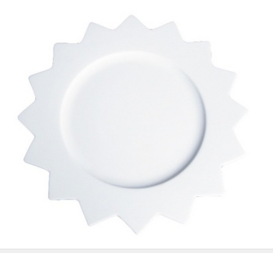 Céramique à décorer - Assiette Soleil