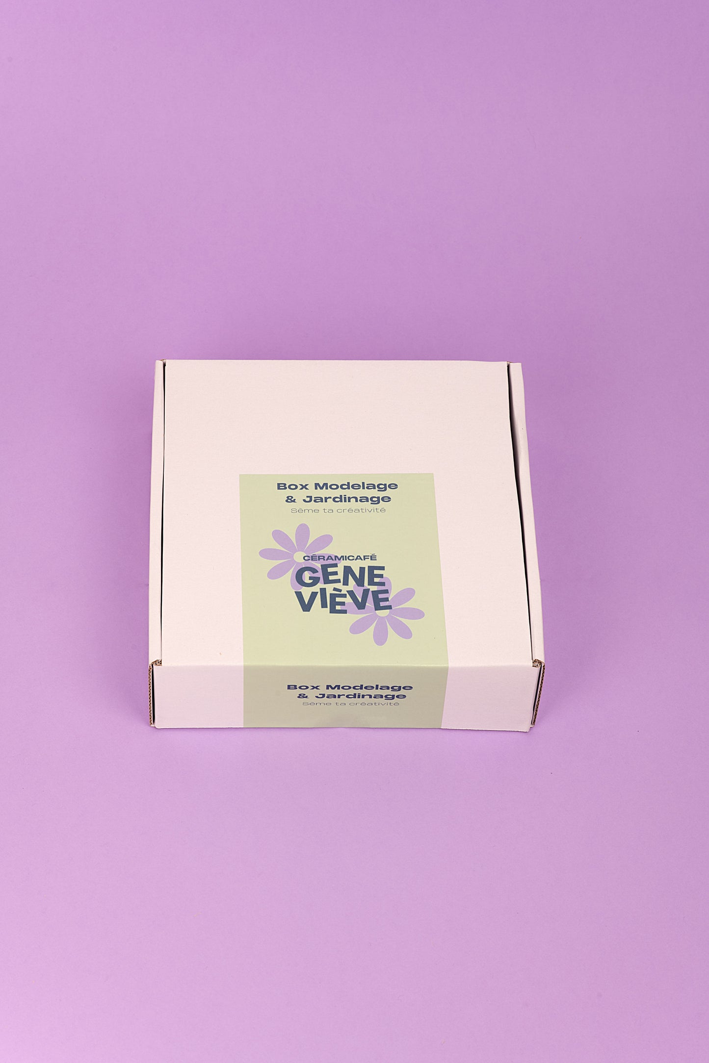Box modelage & jardinage - Réalisez votre pot de fleurs et semez vos plantes aromatiques !