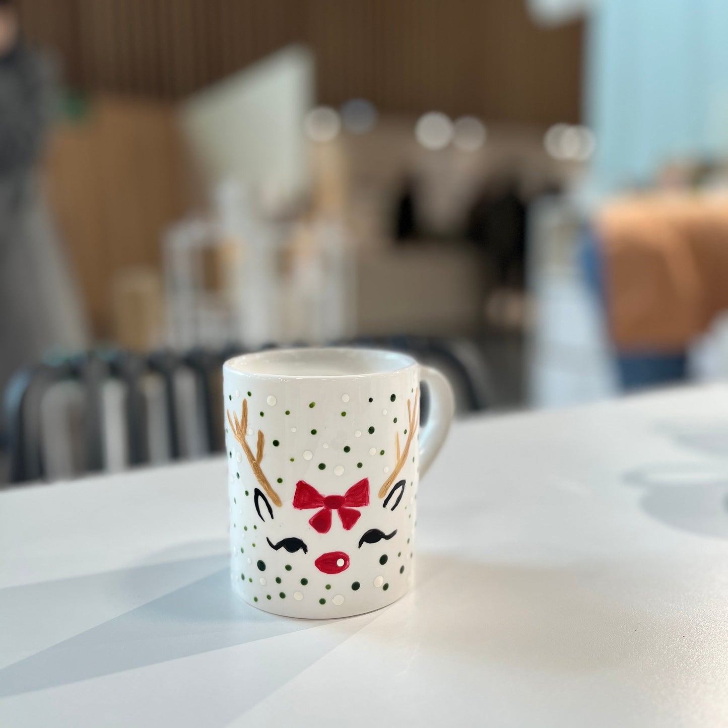 Duo of mugs to decorate - Painting on enamel without potter's kiln
