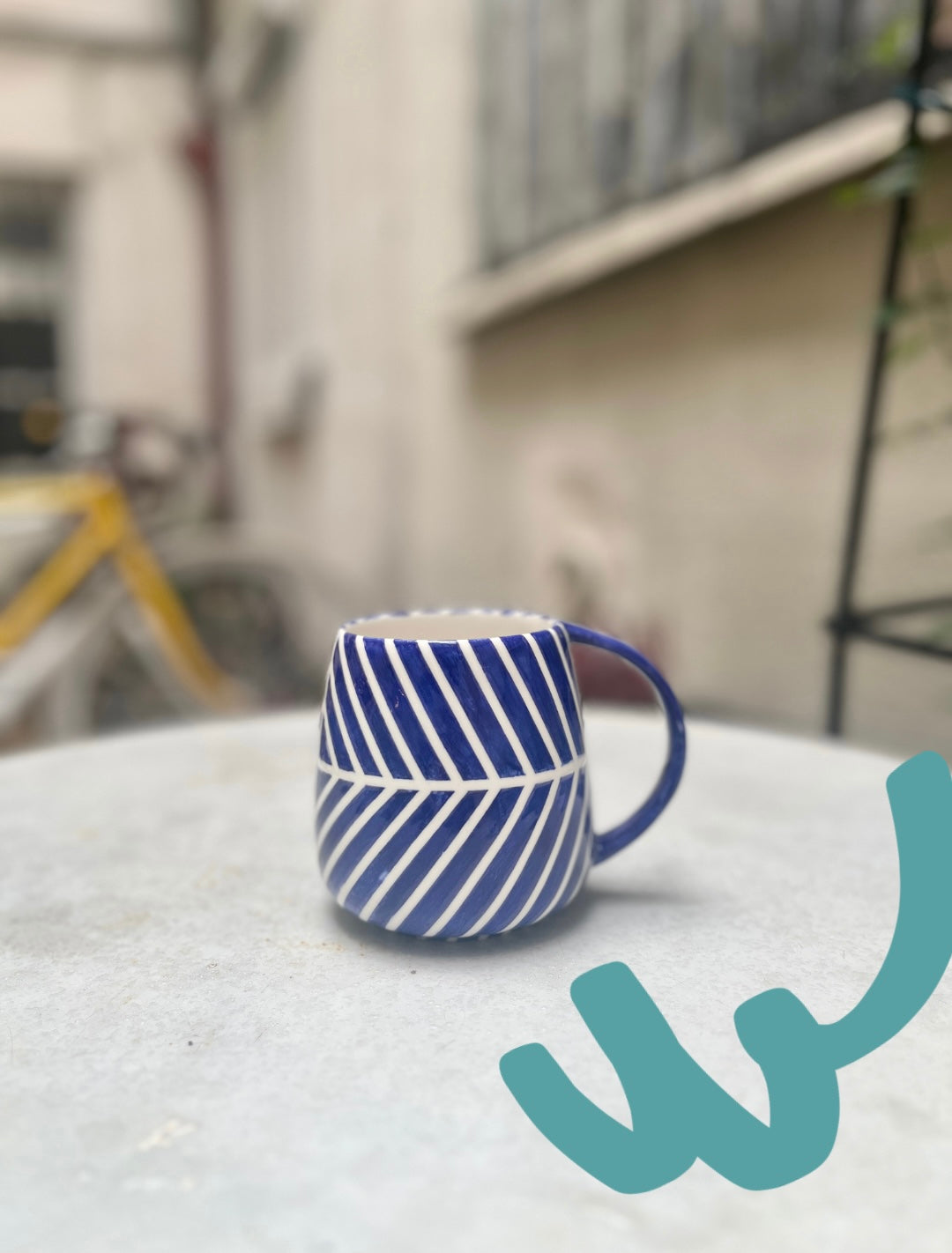 Céramique à décorer - Mug Lila