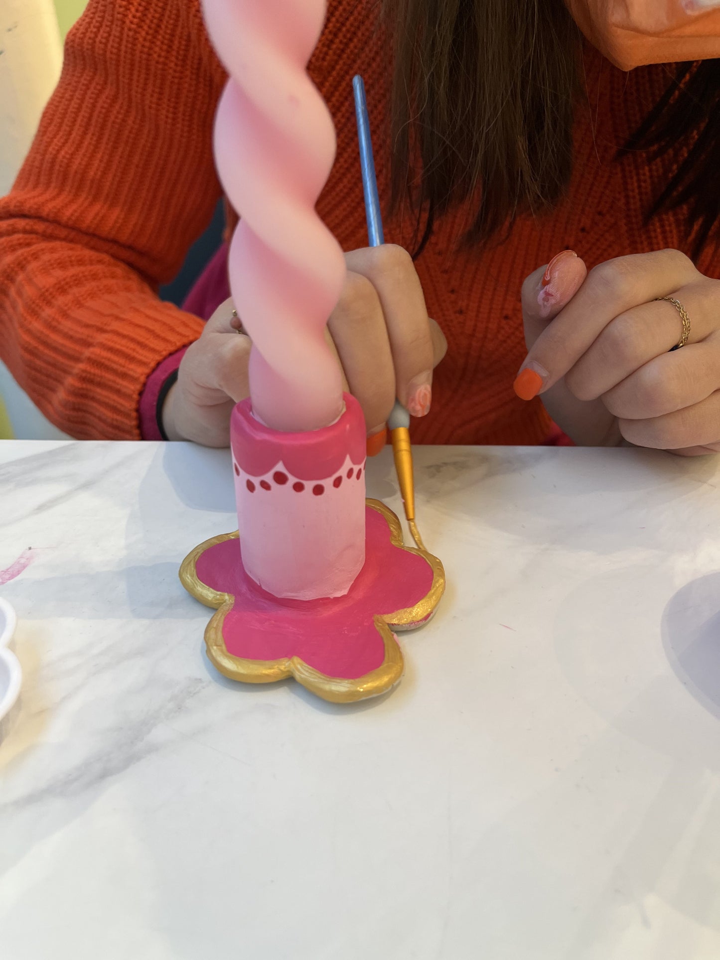 Candlestick modeling box in duo ❤️