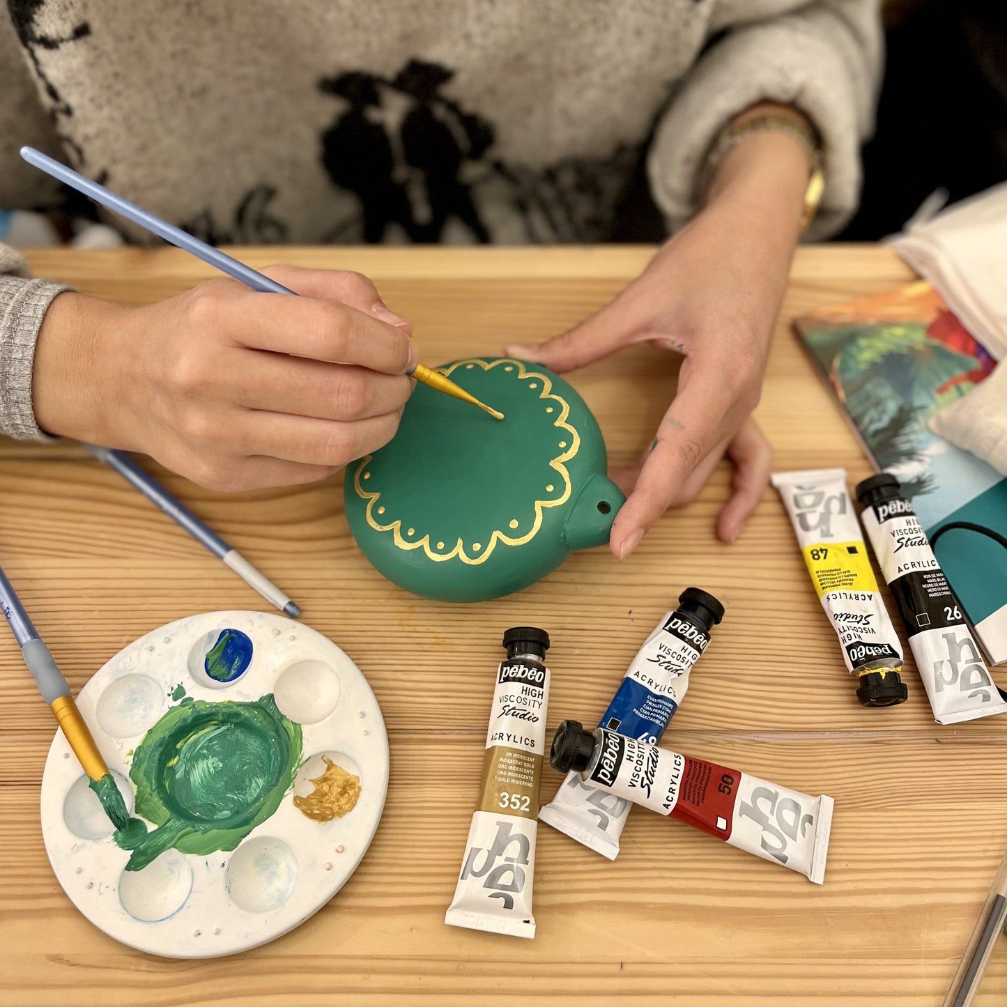 Box Peinture sur céramique - décorations de Noël (sans cuisson)