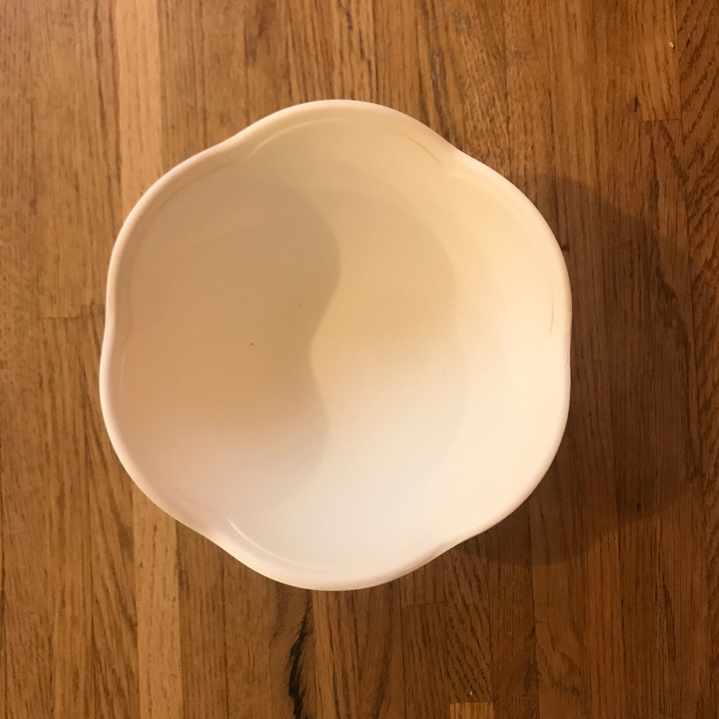 Ceramic to decorate - Lace salad bowl