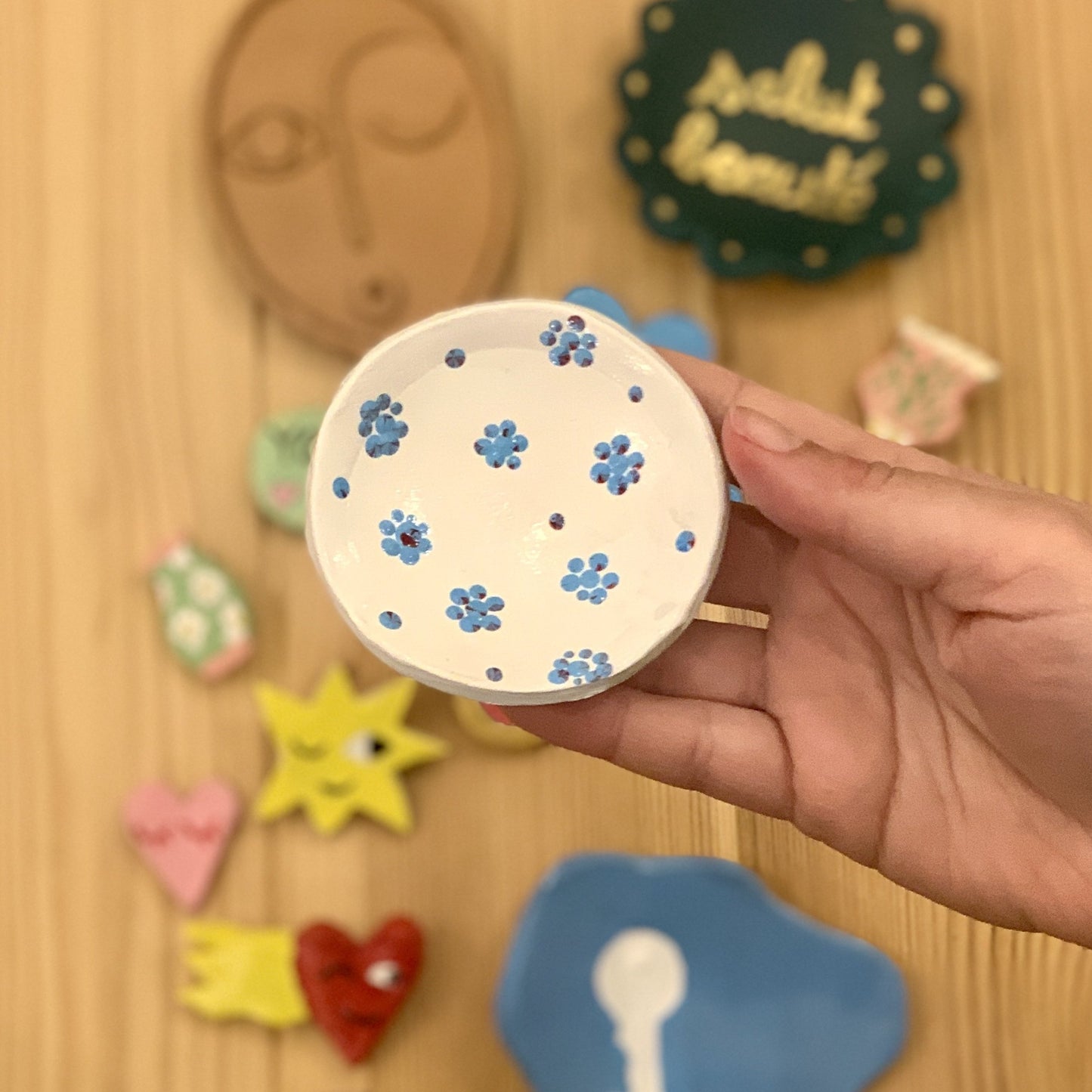 Modeling box - Self-hardening clay & paints