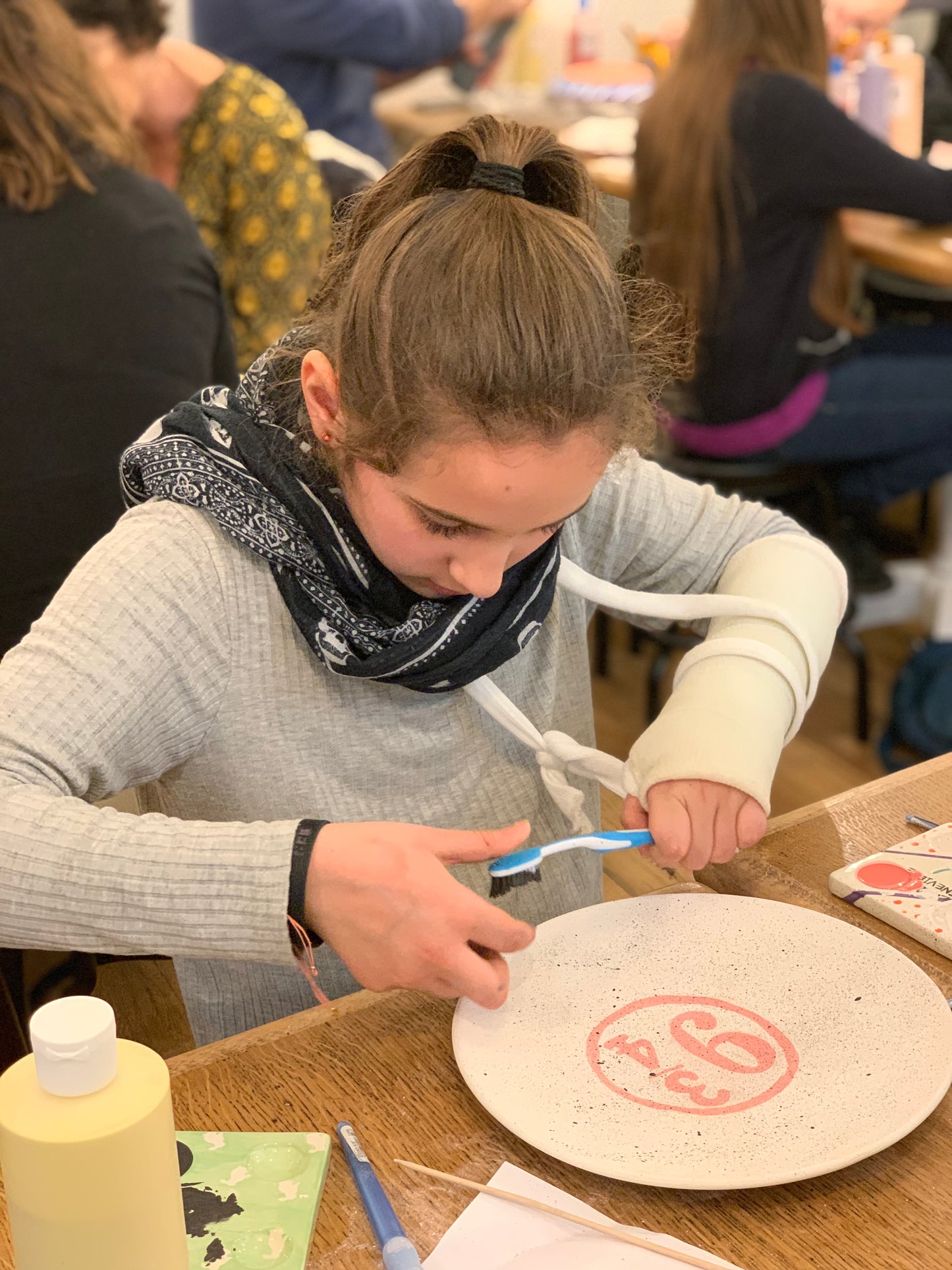 Ceramic painting session - Special wizarding school - Paris 14