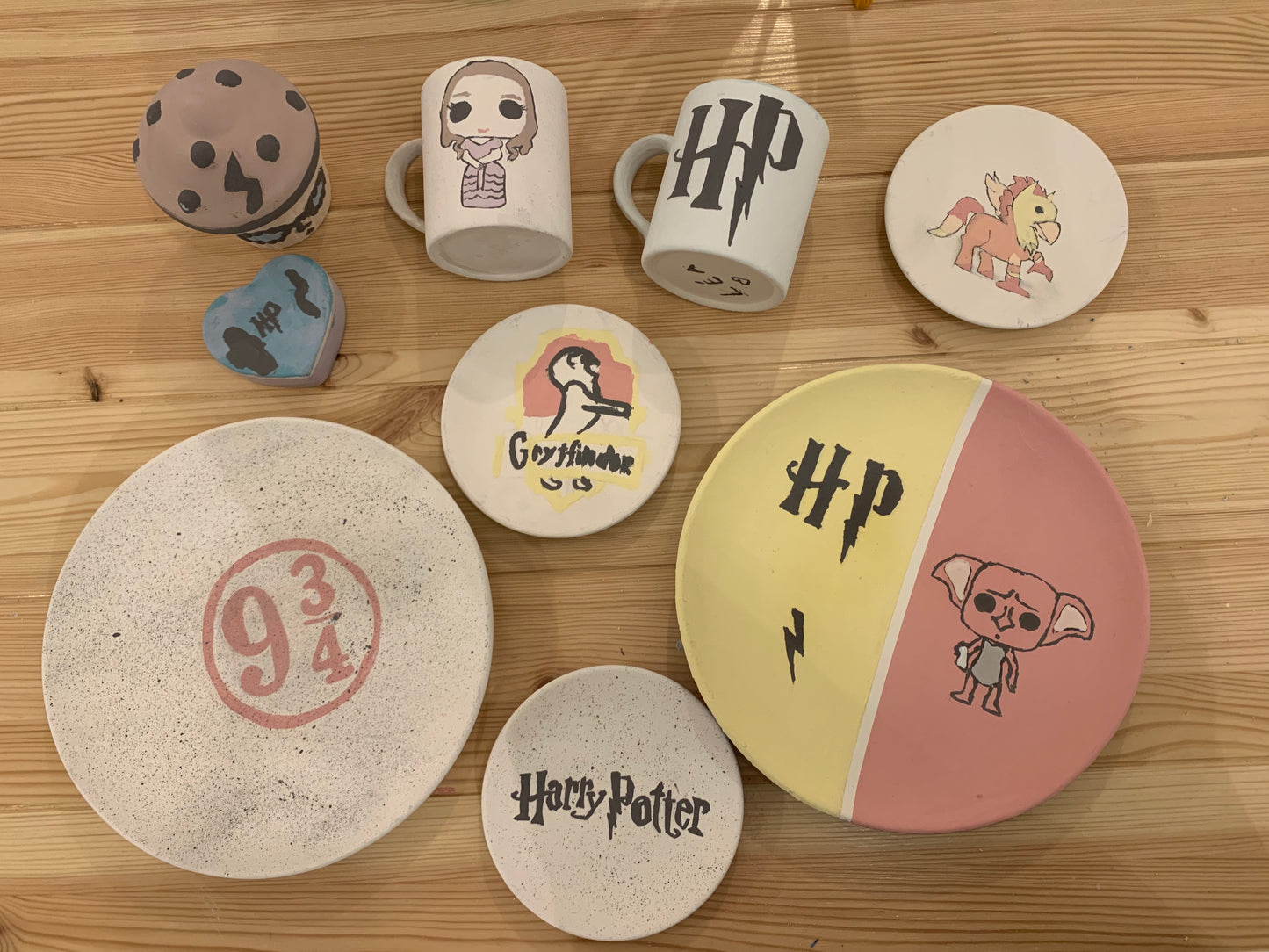 Ceramic painting session - Special wizarding school - Paris 14