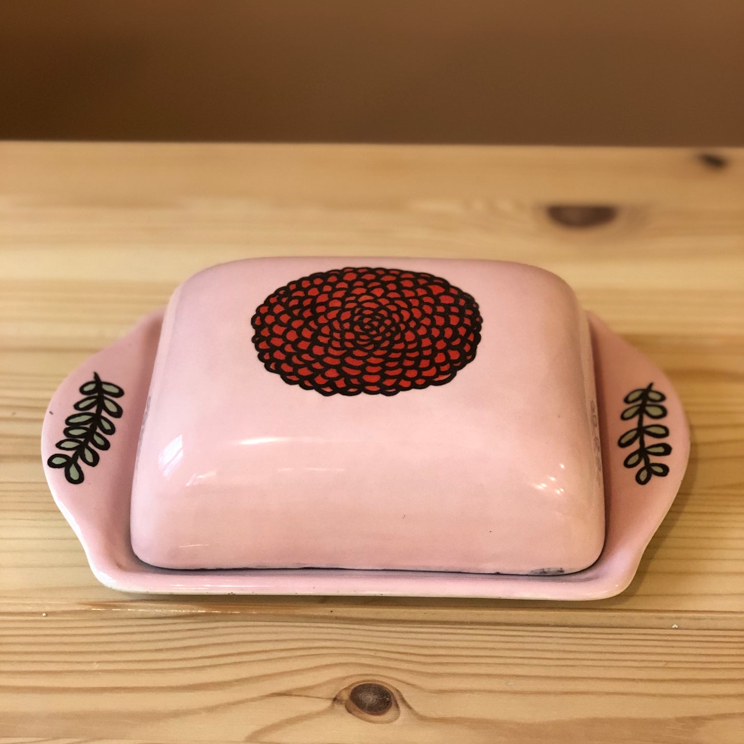 Ceramic to decorate - Butter dish