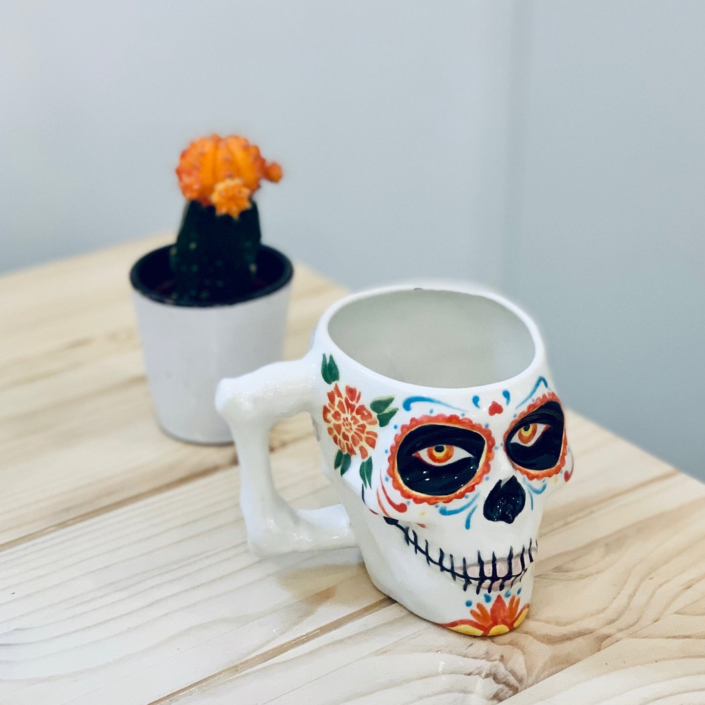 Ceramic to decorate - Skull mug
