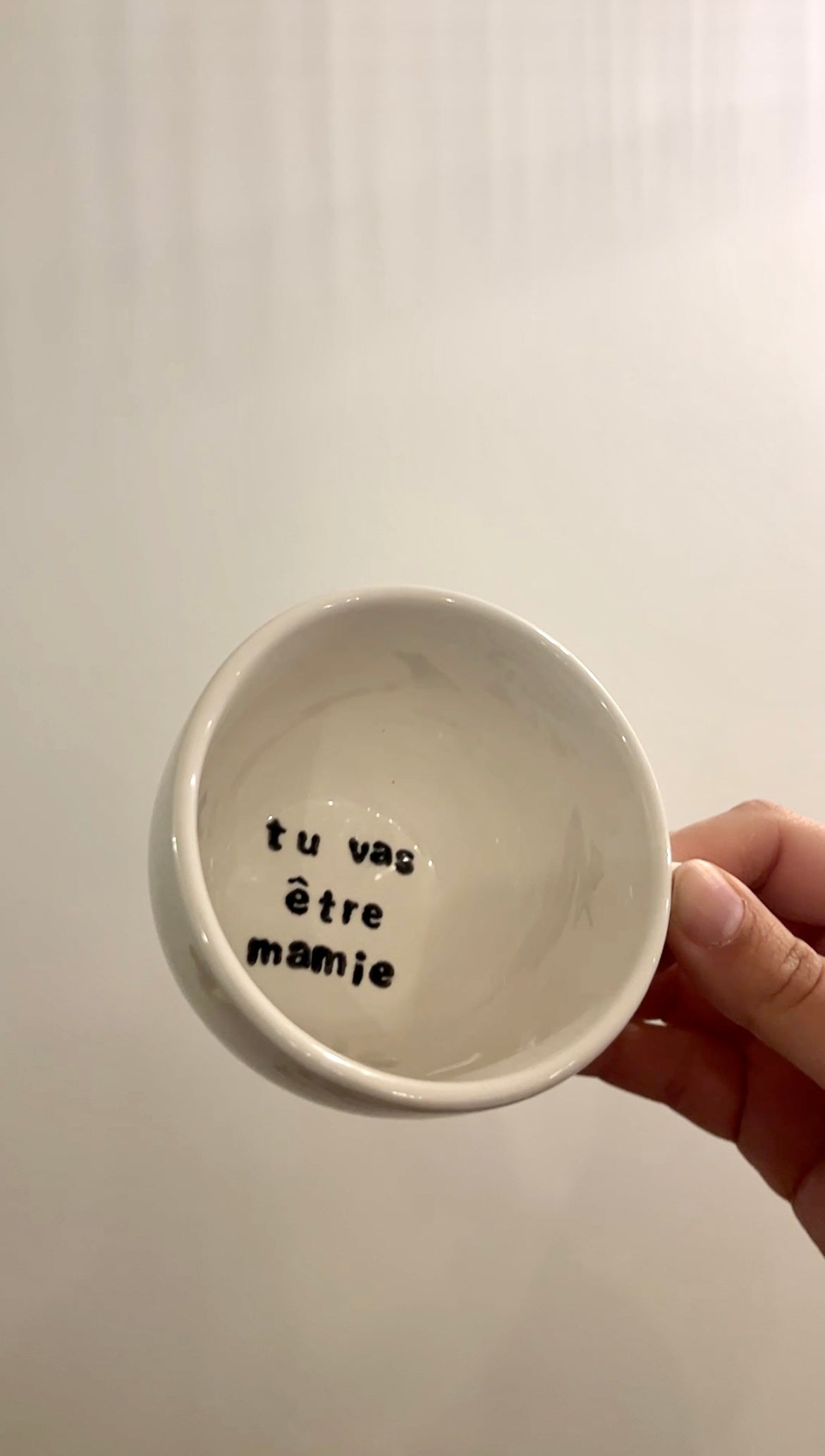 Tasse à café personnalisée - message surprise