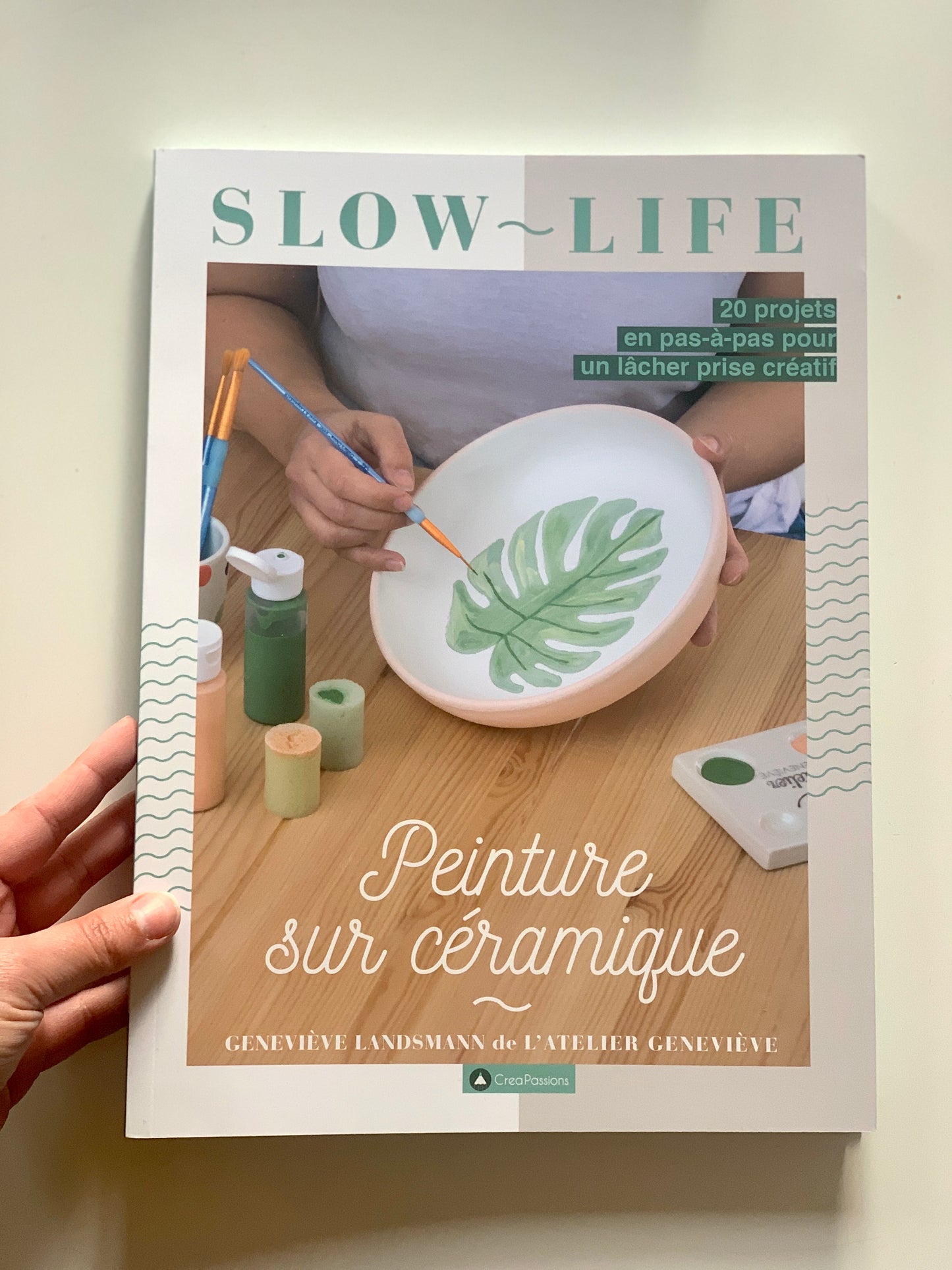 Our book! Ceramic Painting: 20 step-by-step projects