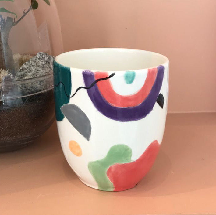 Ceramic to decorate - Olive pot