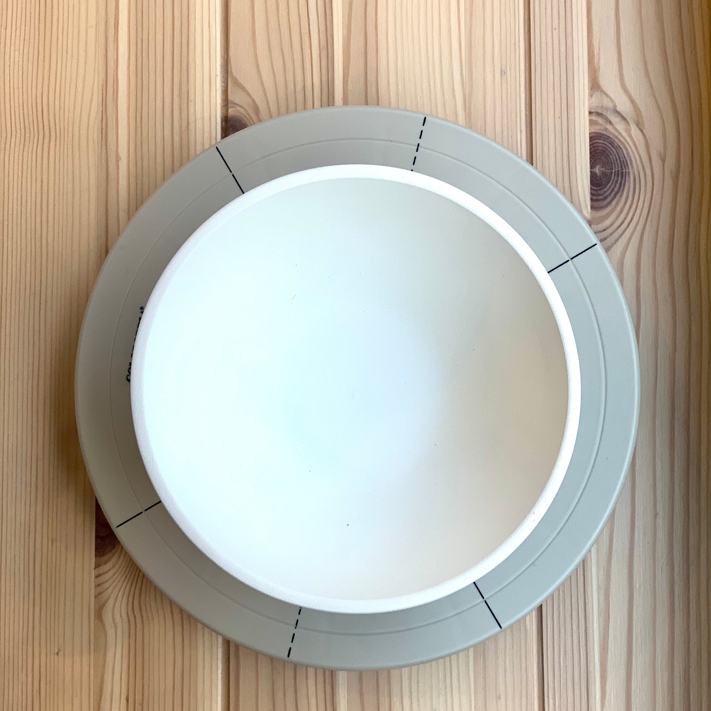 Plastic potter's wheel