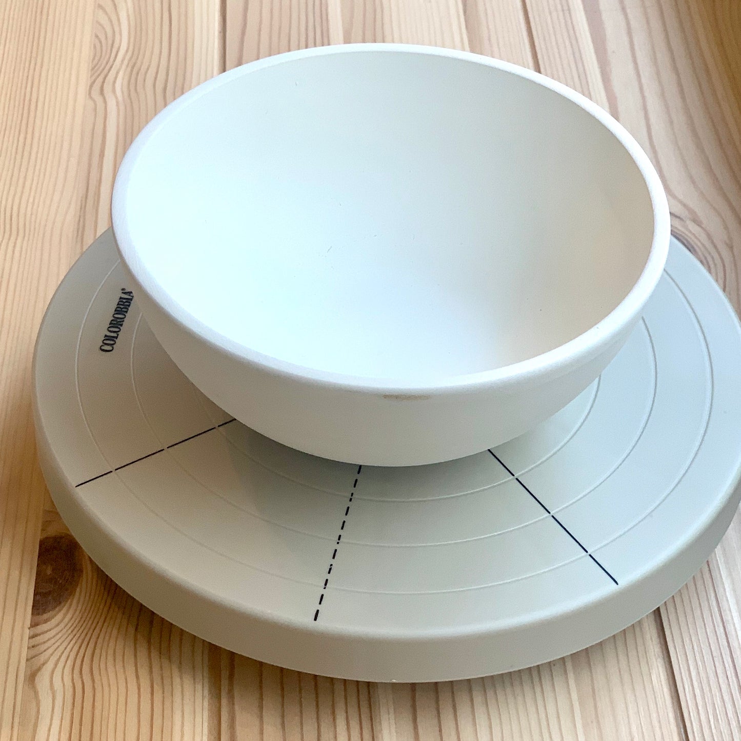 Plastic potter's wheel