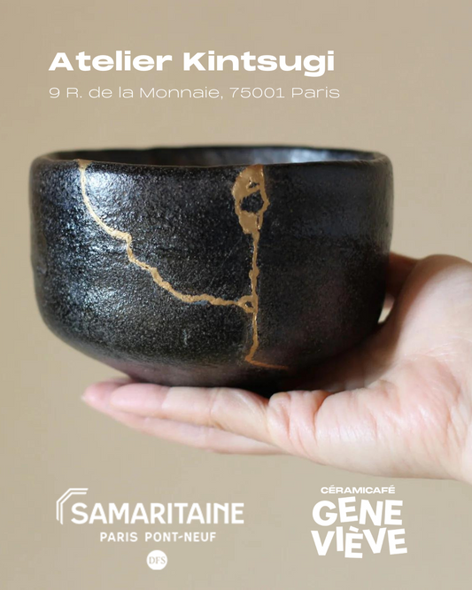 Ateliers d'initiation au Kintsugi à la Samaritaine - Samedi 7 décembre !