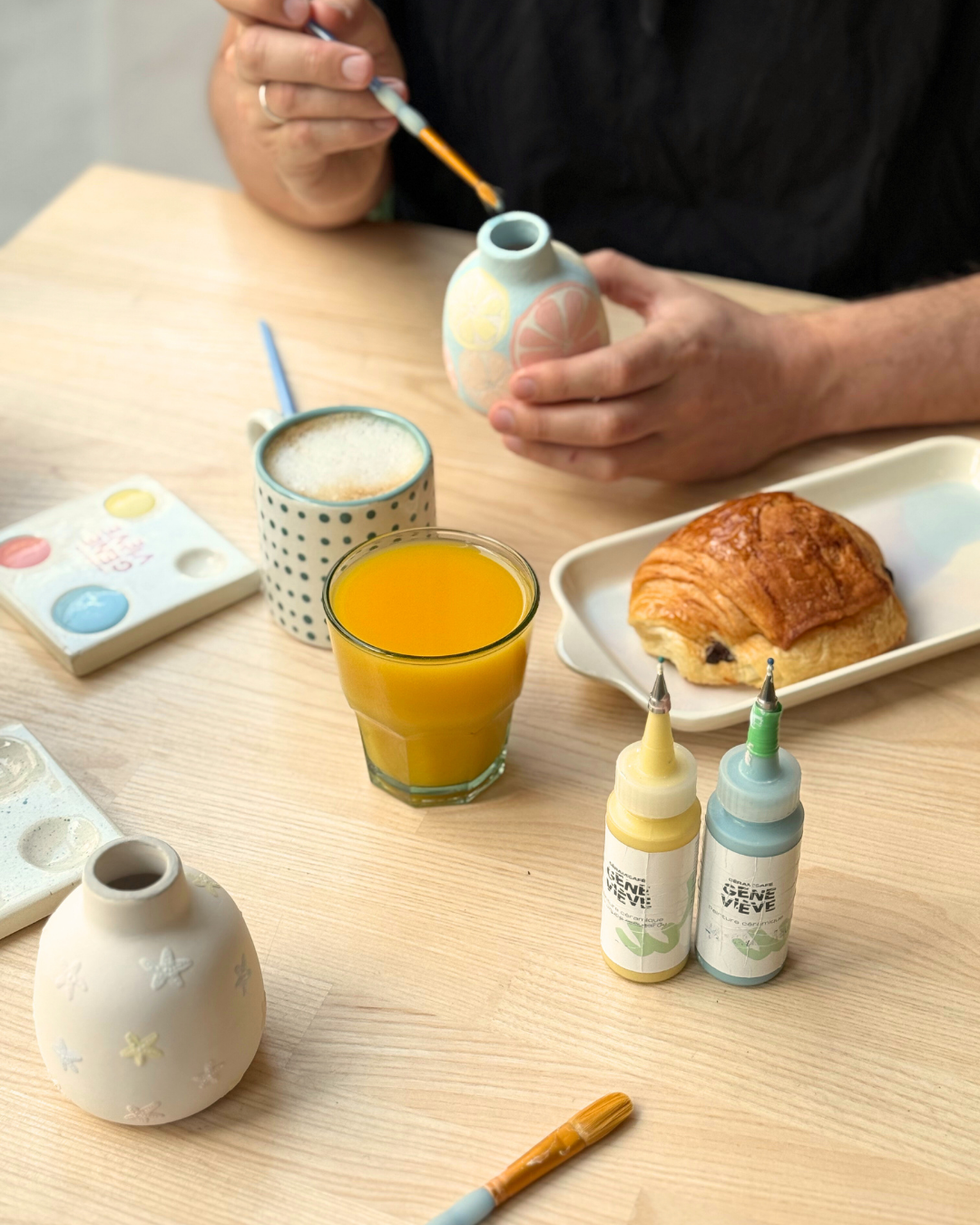 Ceramic Morning: breakfast &amp; ceramic painting - Paris 11