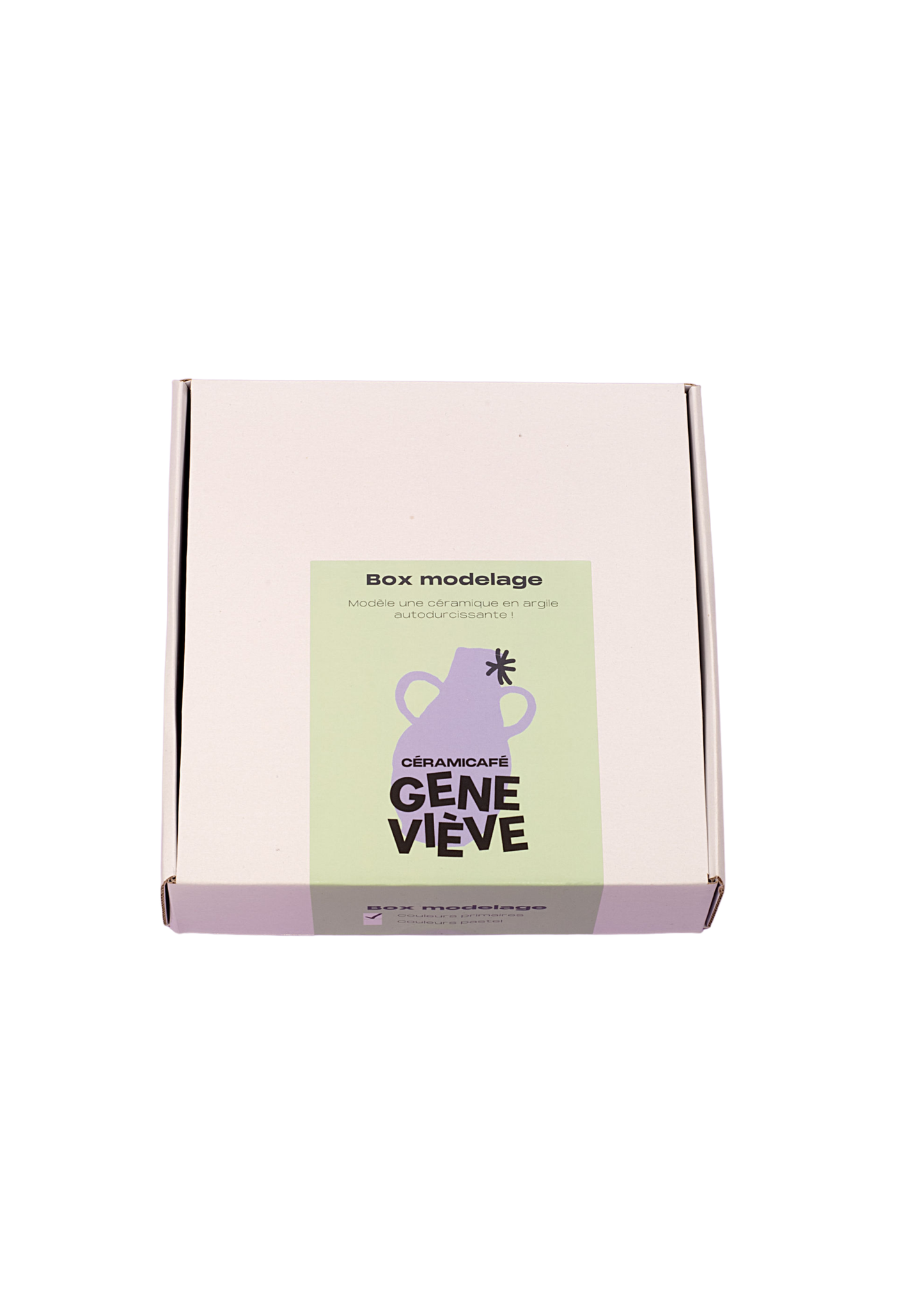 Modeling box - Self-hardening clay &amp; paints