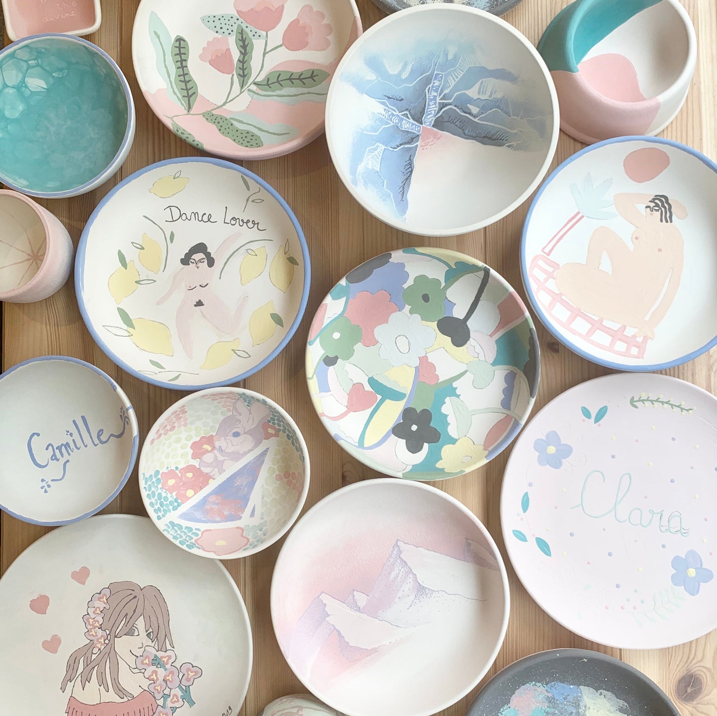 Duo Free session painting on ceramics up to size M - Paris 14